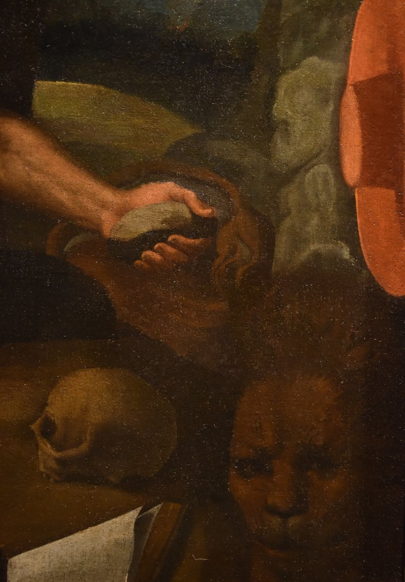 San Girolamo, Bottega di Alessandro Bonvicino, detto il Moretto (Brescia, 1498 circa – 1554)-photo-4