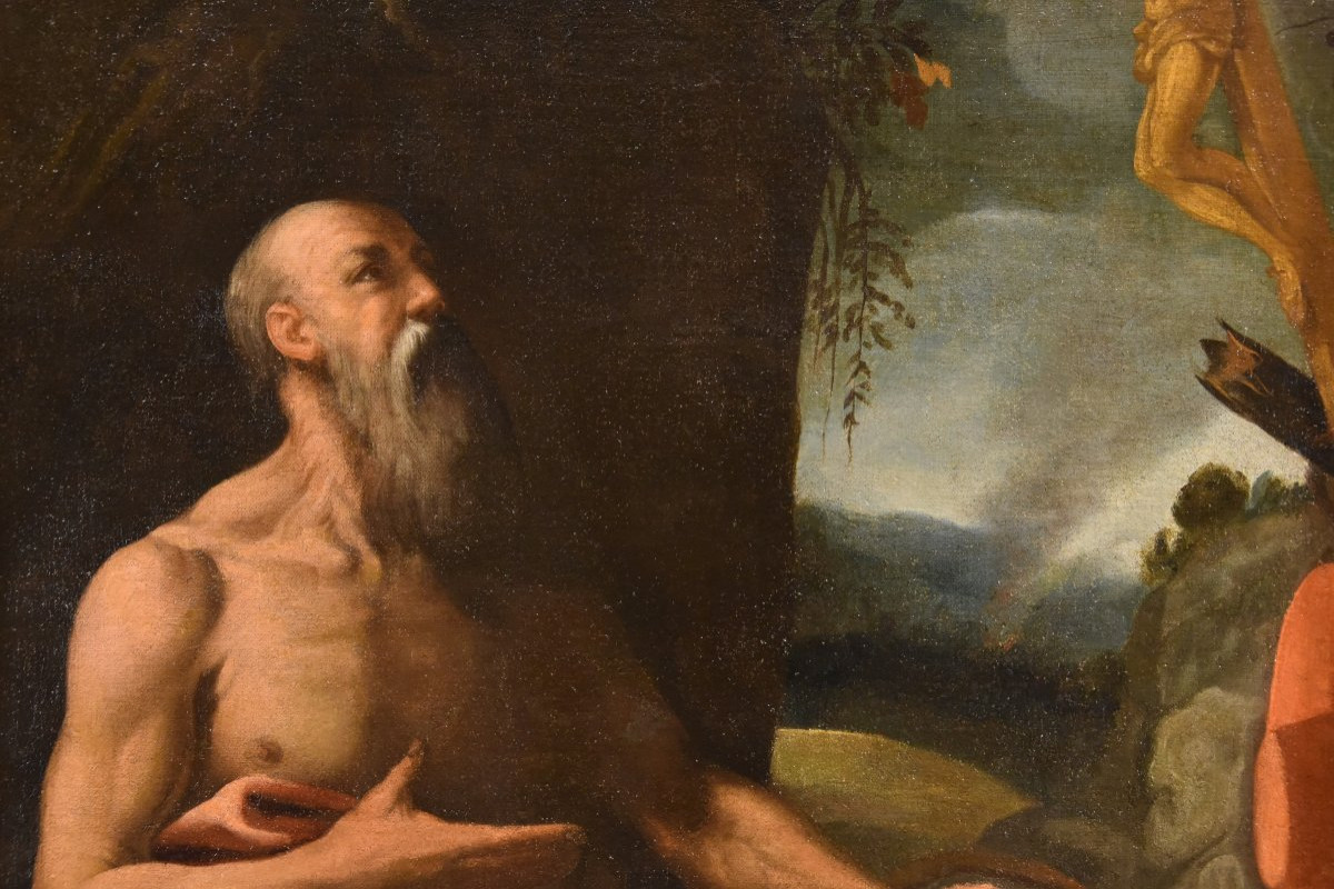 San Girolamo, Bottega di Alessandro Bonvicino, detto il Moretto (Brescia, 1498 circa – 1554)-photo-6