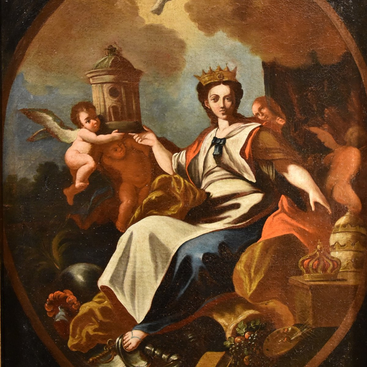 L’Allegoria dell’Europa, Francesco Solimena (Napoli 1657 – 1747) bottega/cerchia-photo-2