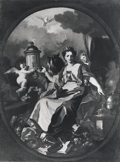 L’Allegoria dell’Europa, Francesco Solimena (Napoli 1657 – 1747) bottega/cerchia-photo-1