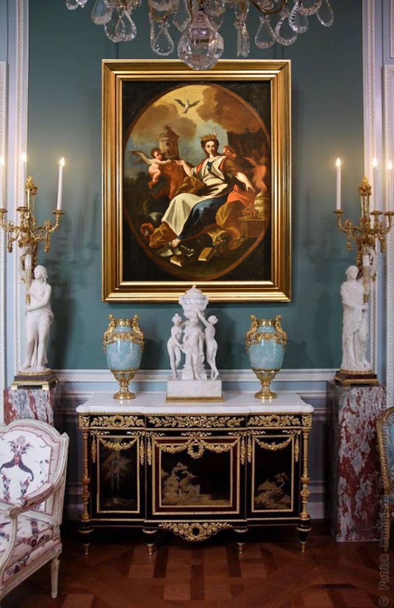 L’Allegoria dell’Europa, Francesco Solimena (Napoli 1657 – 1747) bottega/cerchia-photo-2