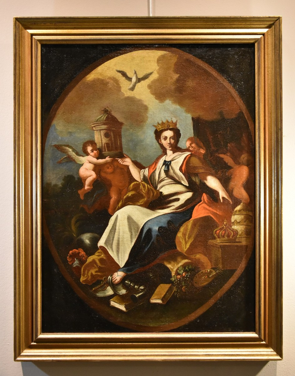 L’Allegoria dell’Europa, Francesco Solimena (Napoli 1657 – 1747) bottega/cerchia