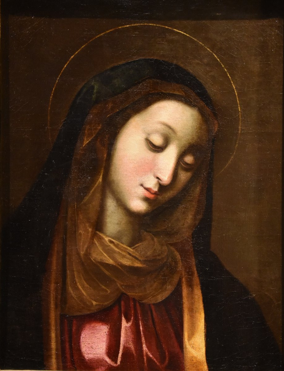 Madonna, Scipione Pulzone (Gaeta, 1544 – Roma, 1598) bottega di-photo-2