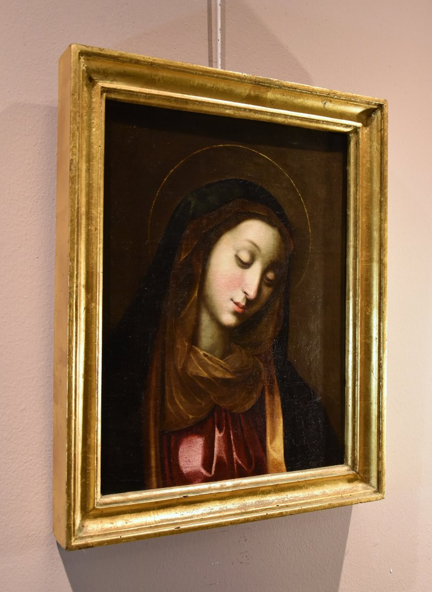 Madonna, Scipione Pulzone (Gaeta, 1544 – Roma, 1598) bottega di-photo-6