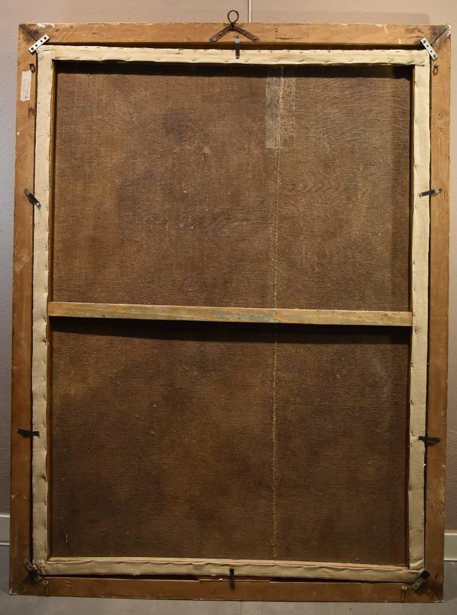 Re Davide che suona l'arpa, Ignazio de Ríes (Siviglia, 1612 - 1661) attribuibile-photo-8