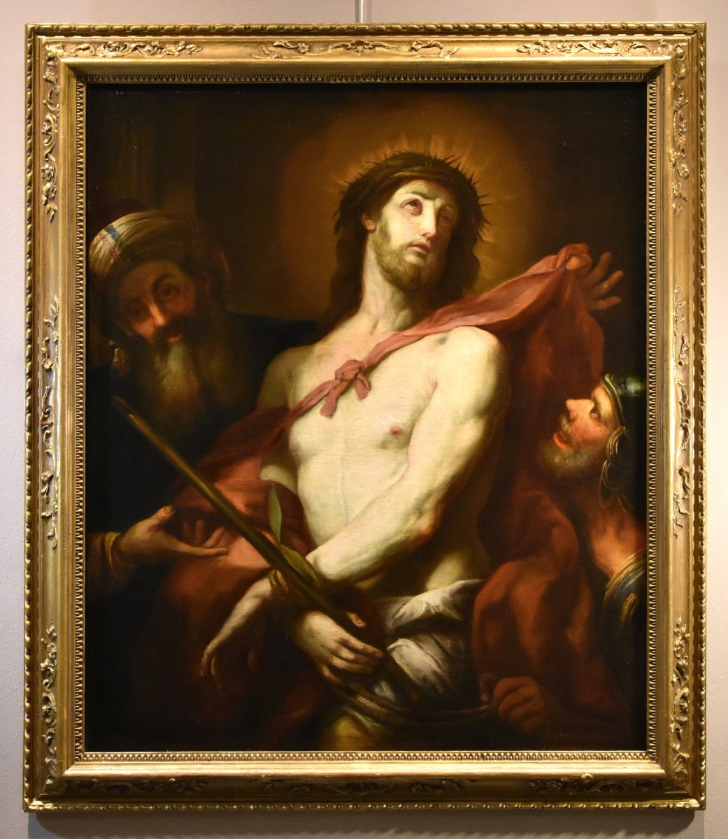 L’Ecce homo, Bottega di Valerio Castello (Genova, 1624 – Genova, 1659)-photo-2