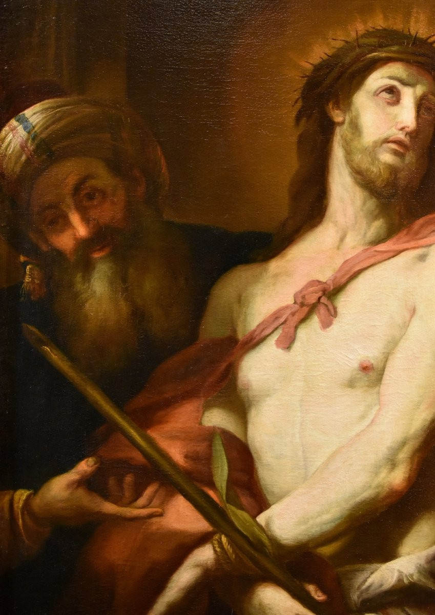 L’Ecce homo, Bottega di Valerio Castello (Genova, 1624 – Genova, 1659)-photo-3