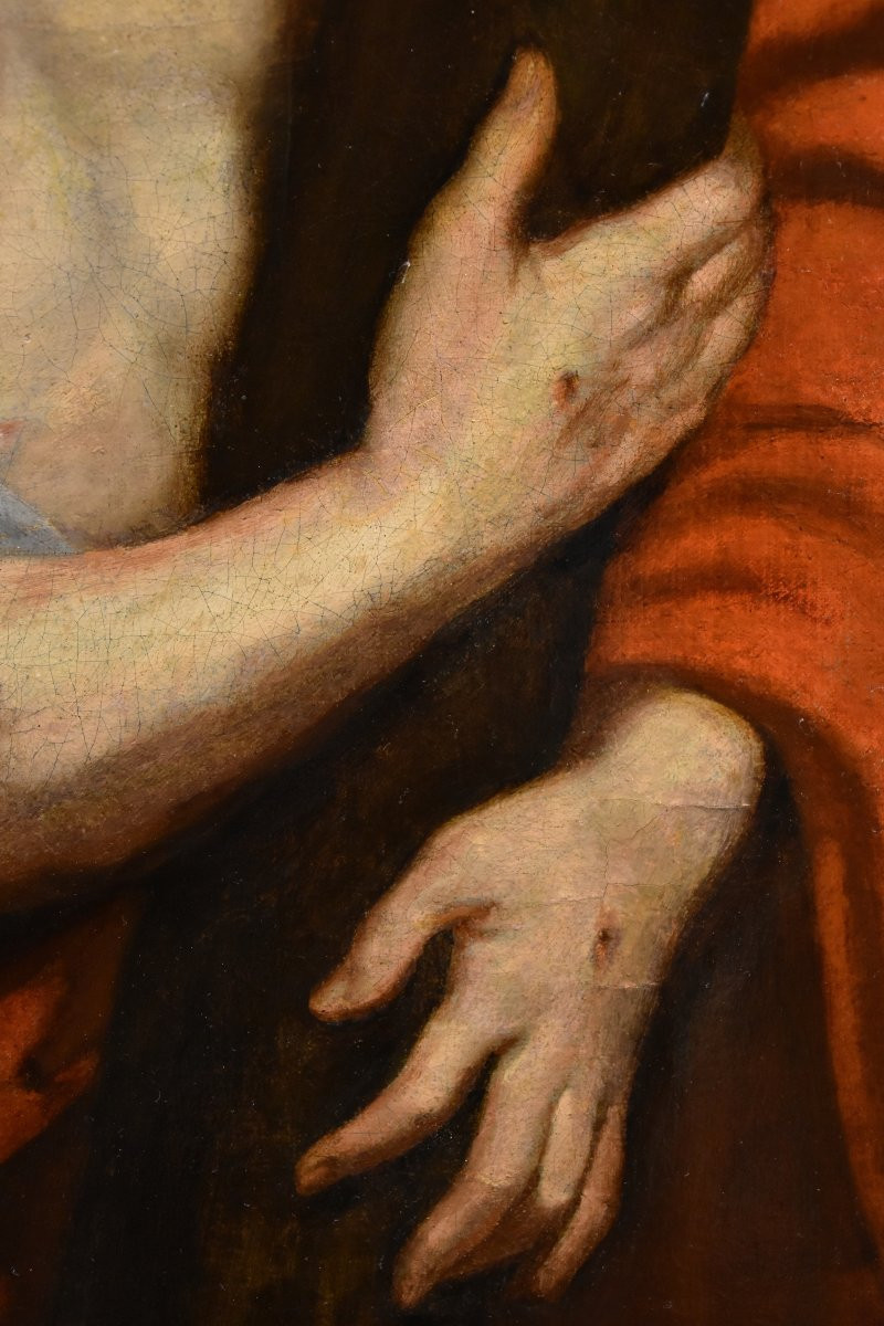 Anthoon van Dyck (Anversa 1599 - Londra 1641) bottega - Cristo Portacroce-photo-4