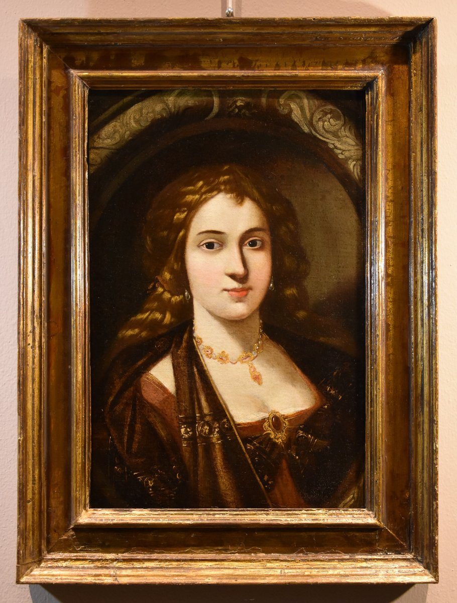 Ritratto di giovane nobildonna, Antiveduto Gramatica (Siena, 1571 - Roma, 1626) bottega-photo-2