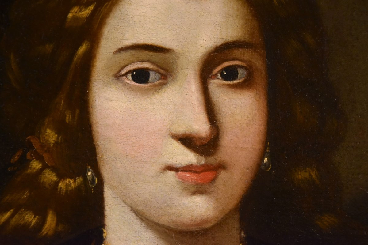 Ritratto di giovane nobildonna, Antiveduto Gramatica (Siena, 1571 - Roma, 1626) bottega-photo-3