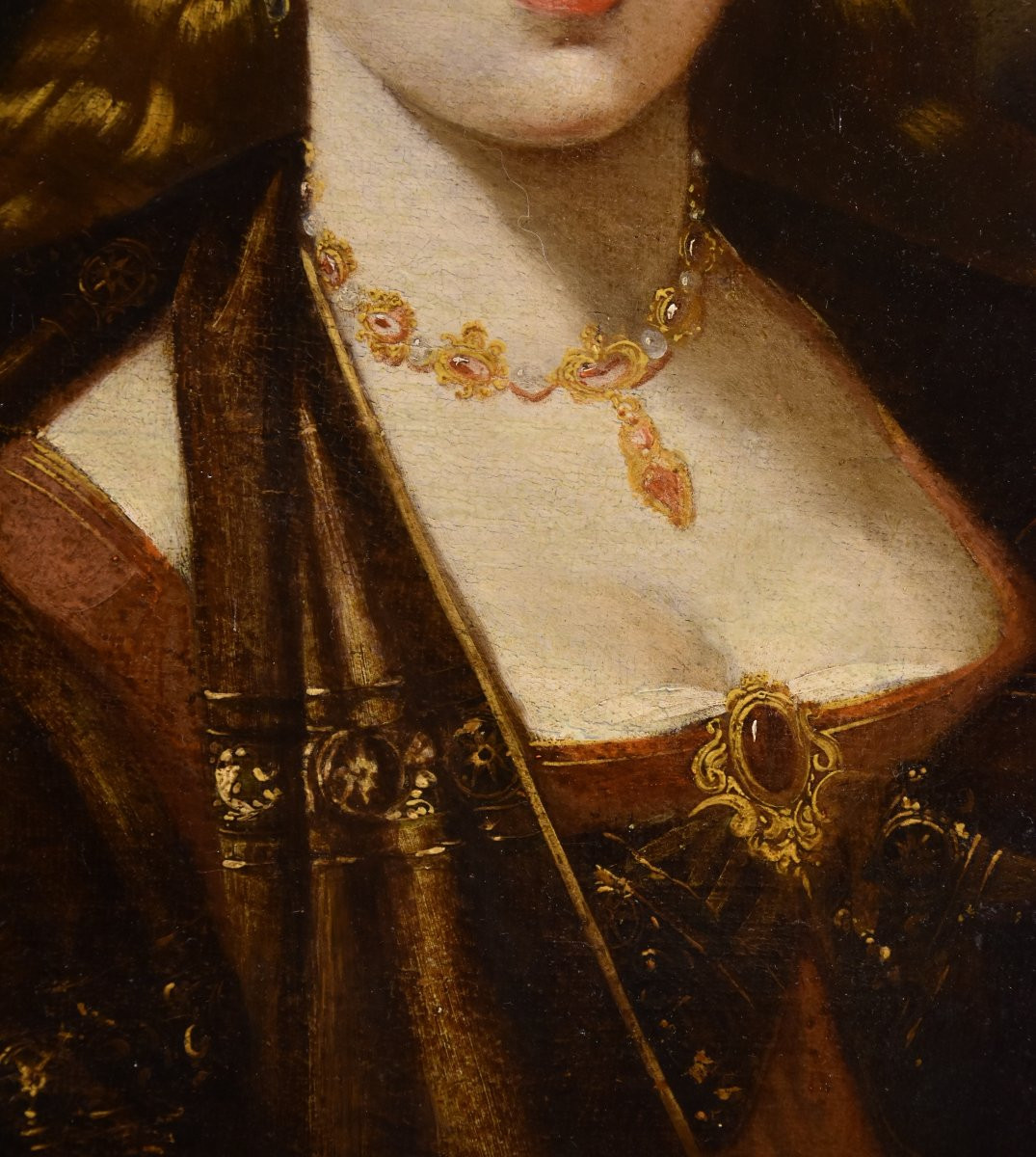 Ritratto di giovane nobildonna, Antiveduto Gramatica (Siena, 1571 - Roma, 1626) bottega-photo-6