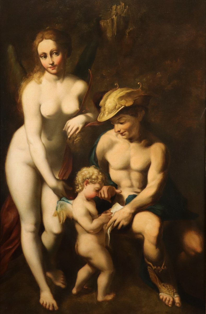 L’educazione di Amore, da Antonio Allegri, detto il Correggio (Correggio, 1489 – 1534)-photo-2