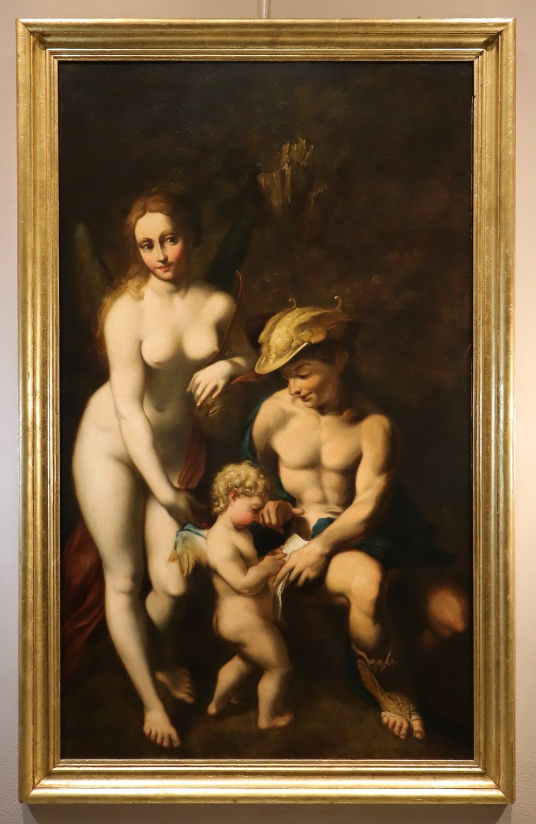 L’educazione di Amore, da Antonio Allegri, detto il Correggio (Correggio, 1489 – 1534)