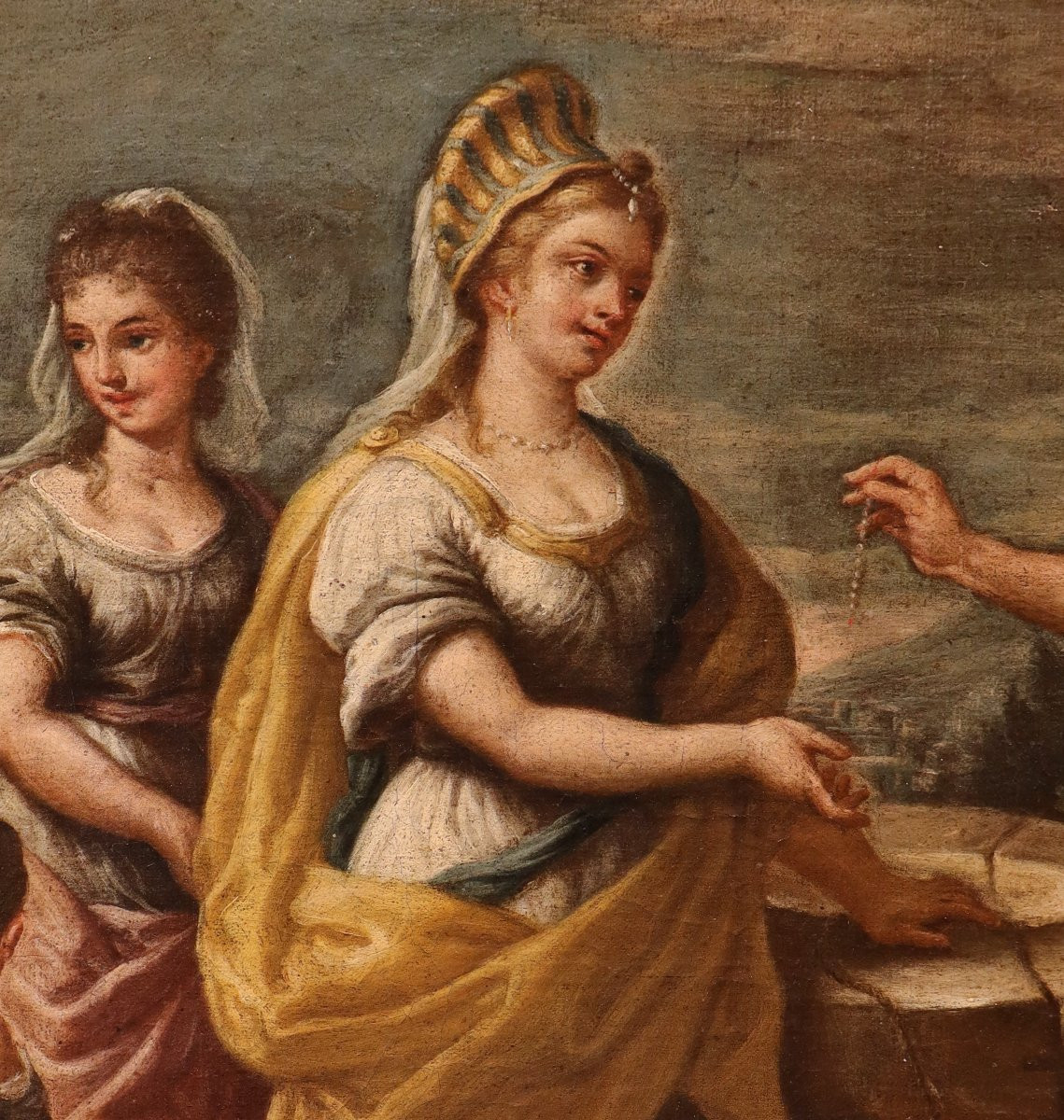 Rebecca al pozzo - Seguace di Pietro da Cortona (Cortona 1596 - Roma 1669)-photo-7