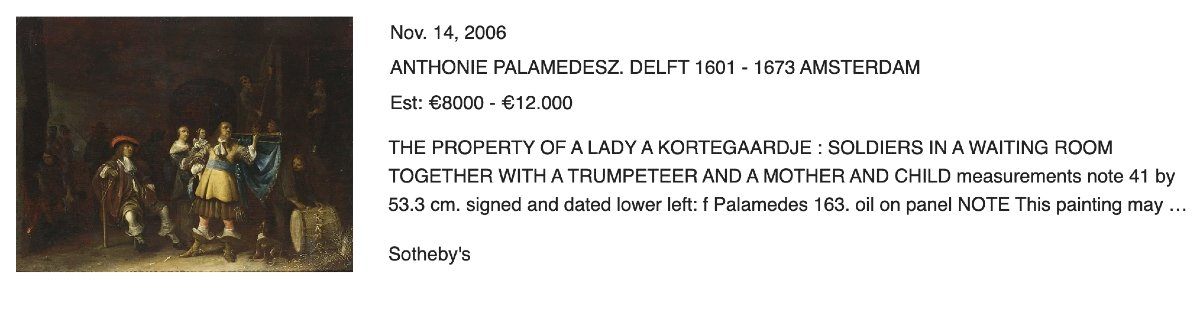 Corpo di guardia con trombettiere, Anthony Palamedesz (Delft 1601 - Amsterdam 1673)-photo-7
