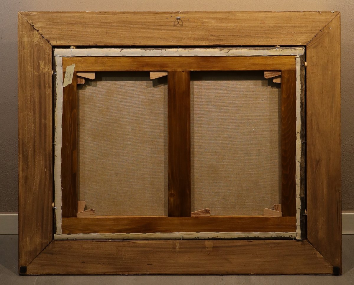 Fauno, Ninfa e due putti, Pietro Liberi (Padova 1605 - Venezia 1687) seguace di-photo-8