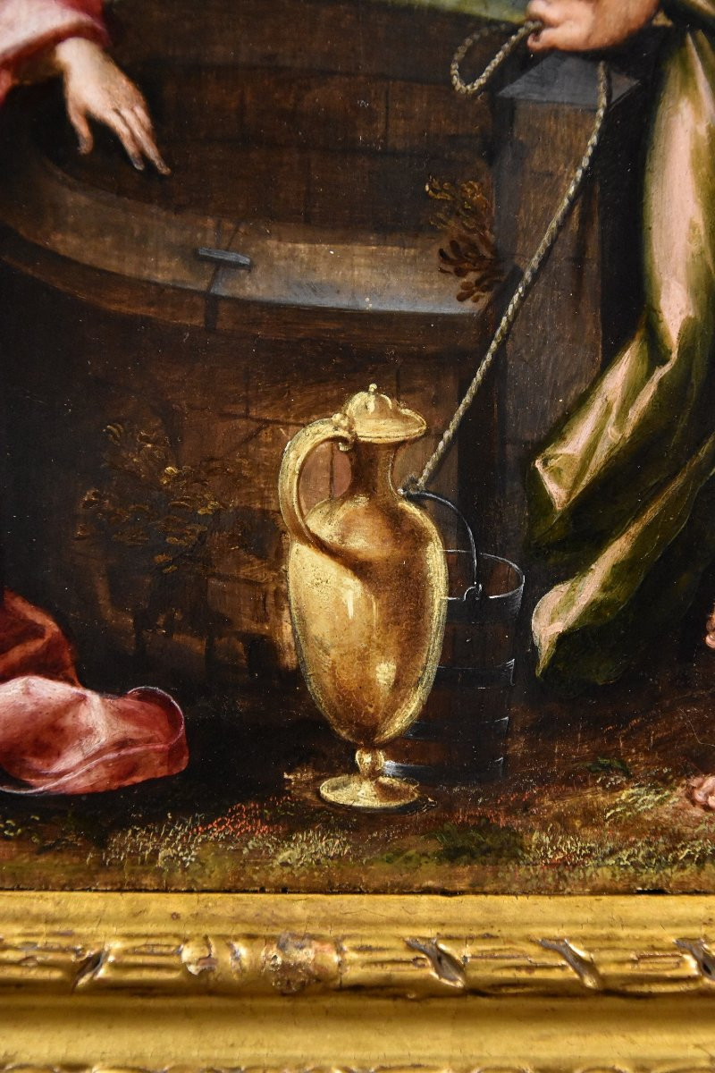 Cristo e la Samaritana, Ludovico Pozzoserrato (Anversa 1550 – Treviso 1605) -photo-4