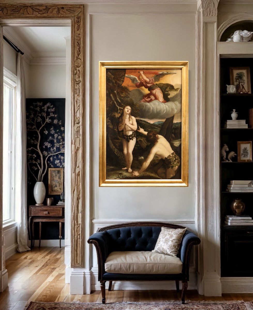 Adamo ed Eva cacciati dal giardino dell’Eden, Abraham Bloemaert (Gorinchem 1564 - Utrecht 1651)-photo-4