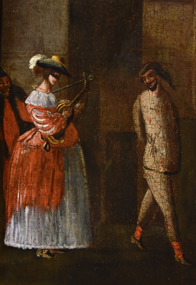 Carnevale a Roma in Piazza Colonna, Michelangelo Cerquozzi (Roma 1602 – 1660) bottega-photo-6