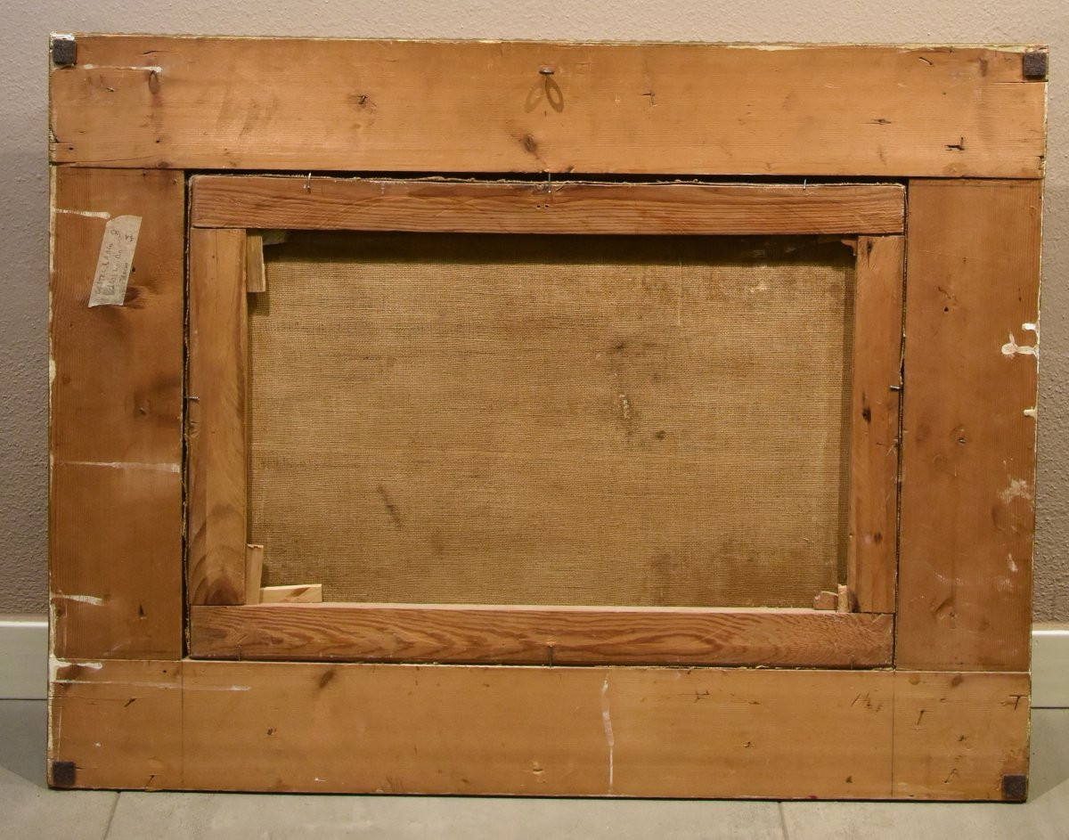 Coppia di vedute costiere, Cerchia di Peter Van de Velde (Anversa 1634 -1714)-photo-2