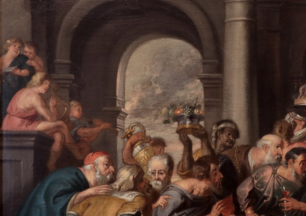 Il banchetto di Erode, Peter Paul Rubens (Siegen 1577- Anversa 1640) bottega di-photo-1