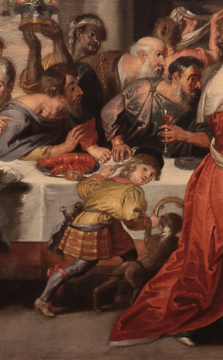 Il banchetto di Erode, Peter Paul Rubens (Siegen 1577- Anversa 1640) bottega di-photo-4