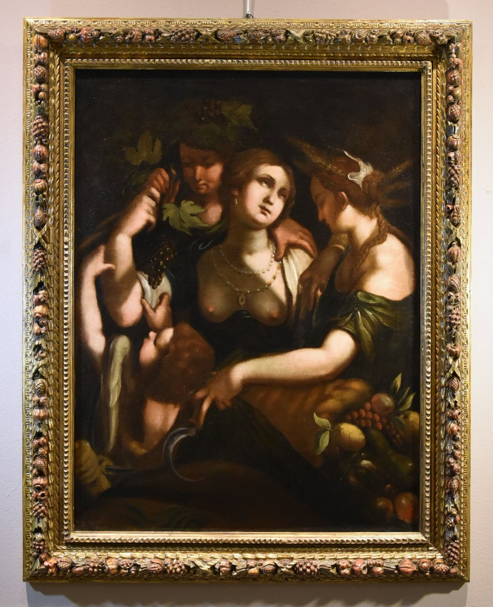 Venere, Bacco e Cerere, Giovanni Battista Paggi (Genova 1554 – 1627)-photo-2