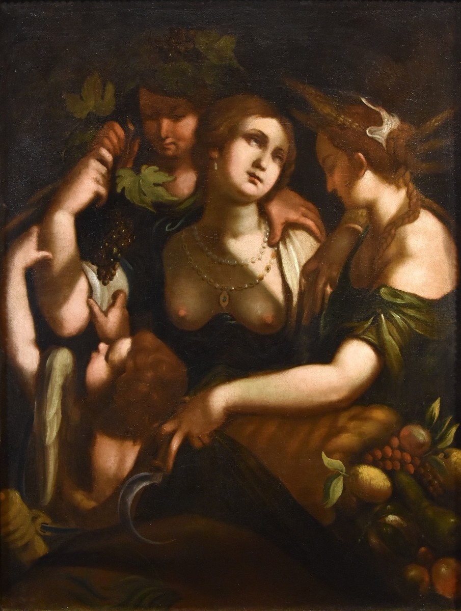 Venere, Bacco e Cerere, Giovanni Battista Paggi (Genova 1554 – 1627)