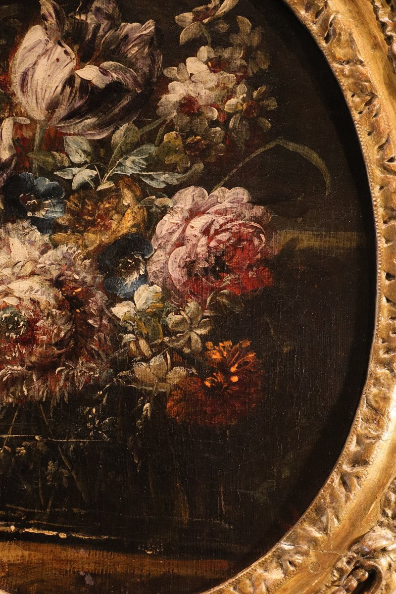 Coppia di nature morta di fiori, Margherita Caffi (Cremona 1647 – Milano 1710) bottega di-photo-4