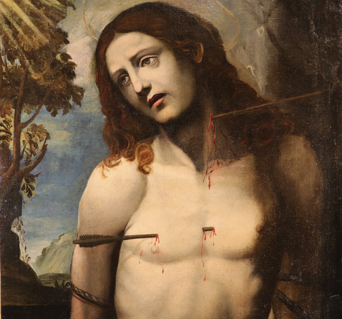 San Sebastiano, Giovanni Antonio Bazzi, detto il Sodoma (Vercelli 1477 – Siena 1549) Seguace di-photo-1