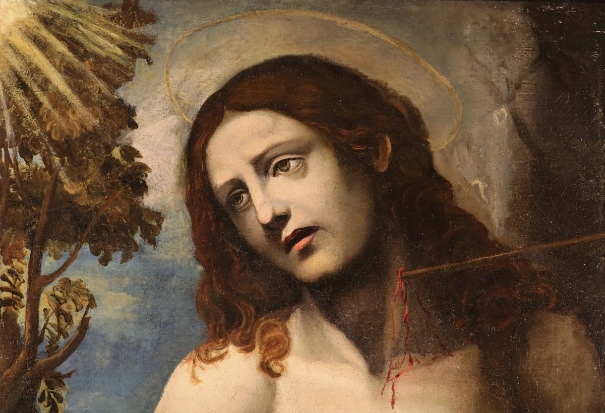 San Sebastiano, Giovanni Antonio Bazzi, detto il Sodoma (Vercelli 1477 – Siena 1549) Seguace di-photo-5