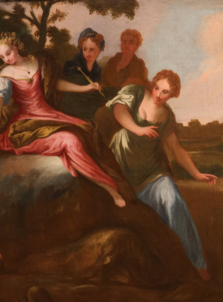 Pier Dandini (Firenze, 1646 – 1712), Il ritrovamento di Mosè-photo-4