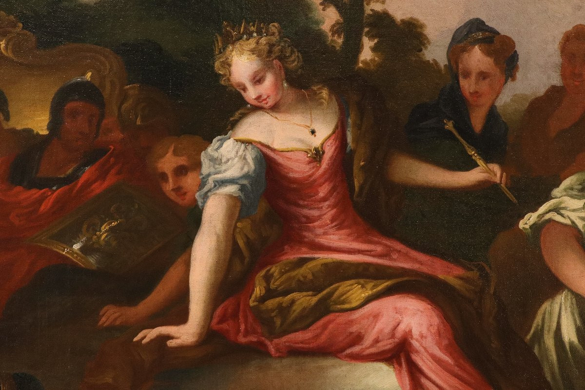 Pier Dandini (Firenze, 1646 – 1712), Il ritrovamento di Mosè-photo-3