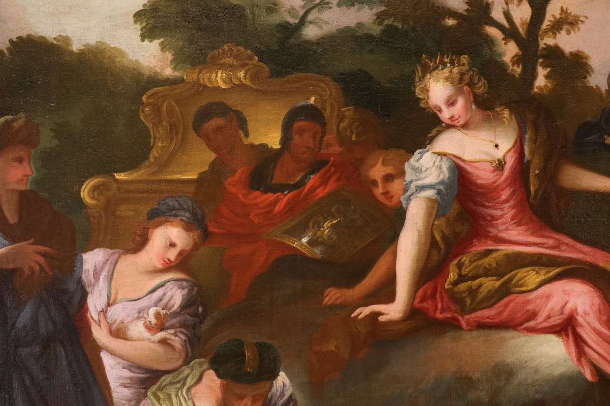 Pier Dandini (Firenze, 1646 – 1712), Il ritrovamento di Mosè-photo-4