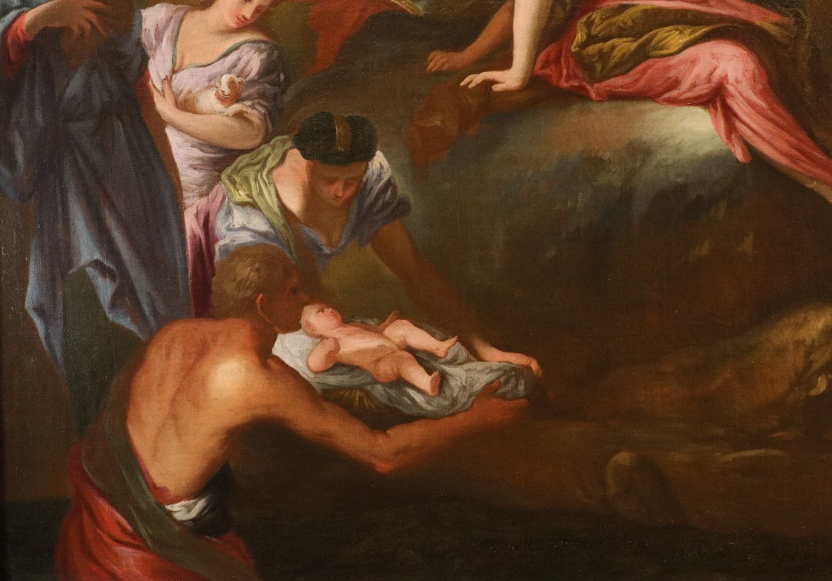 Pier Dandini (Firenze, 1646 – 1712), Il ritrovamento di Mosè-photo-5