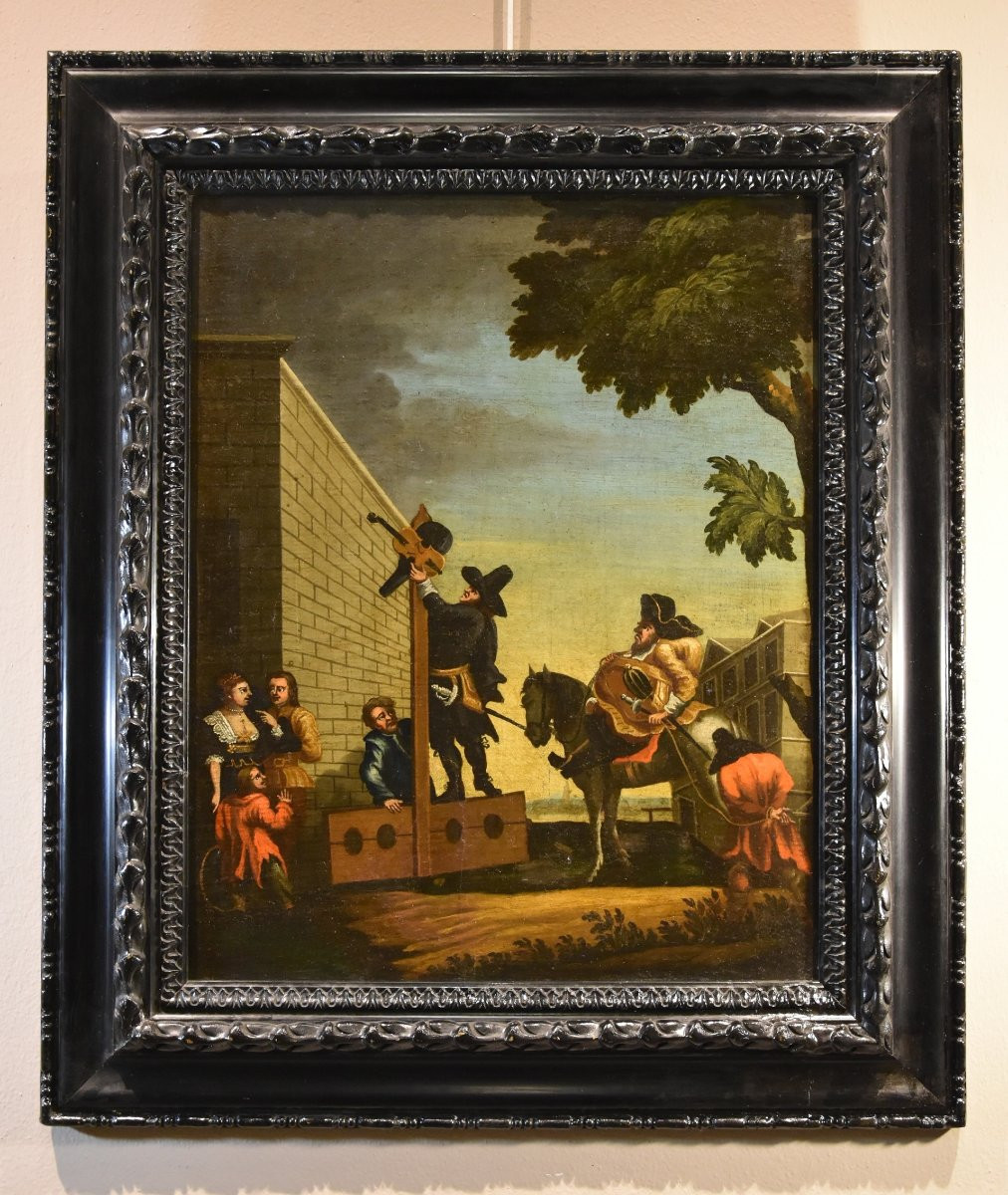 William Hogarth (Londra 1697 - 1764) Scuola di, Hudibras Triomphante-photo-2