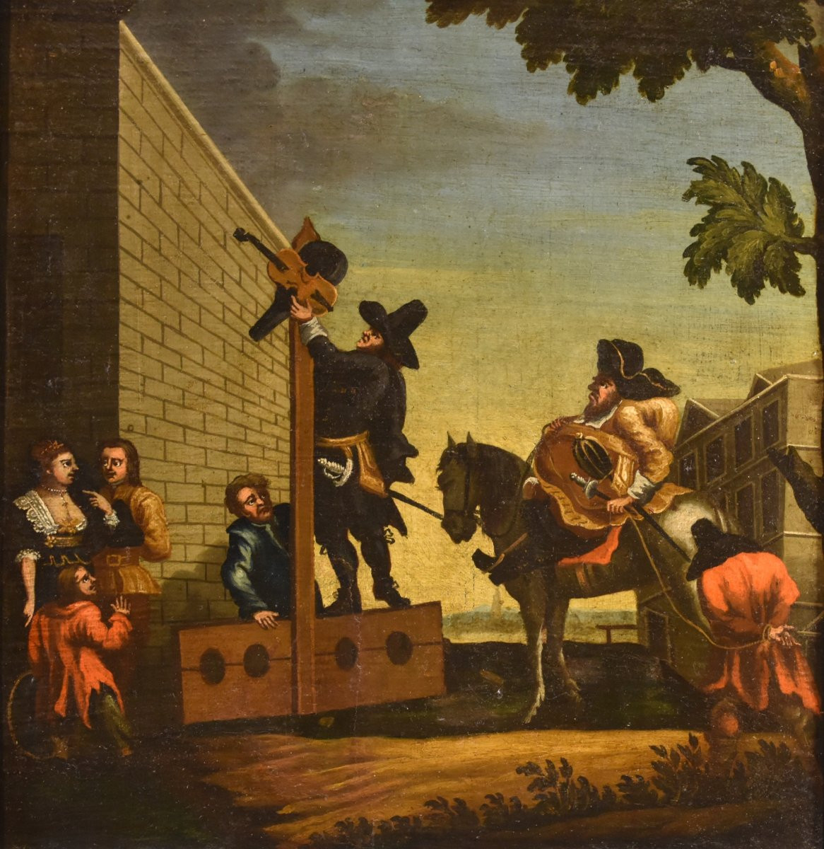 William Hogarth (Londra 1697 - 1764) Scuola di, Hudibras Triomphante-photo-3