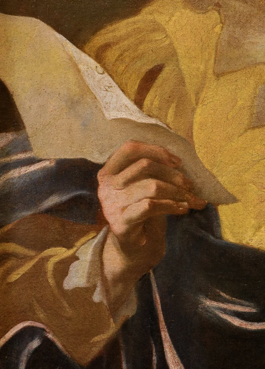 Claude Vignon (Tours, 1593 – Parigi, 1670), Ritratto di cantore in farsetto-photo-6