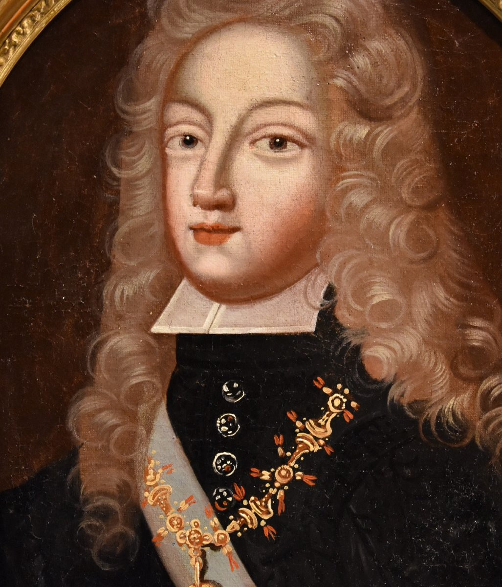 Filippo V, Re di Spagna e Luisa di Savoia, Cerchia di Pierre Gobert (1662 - 1744)-photo-6