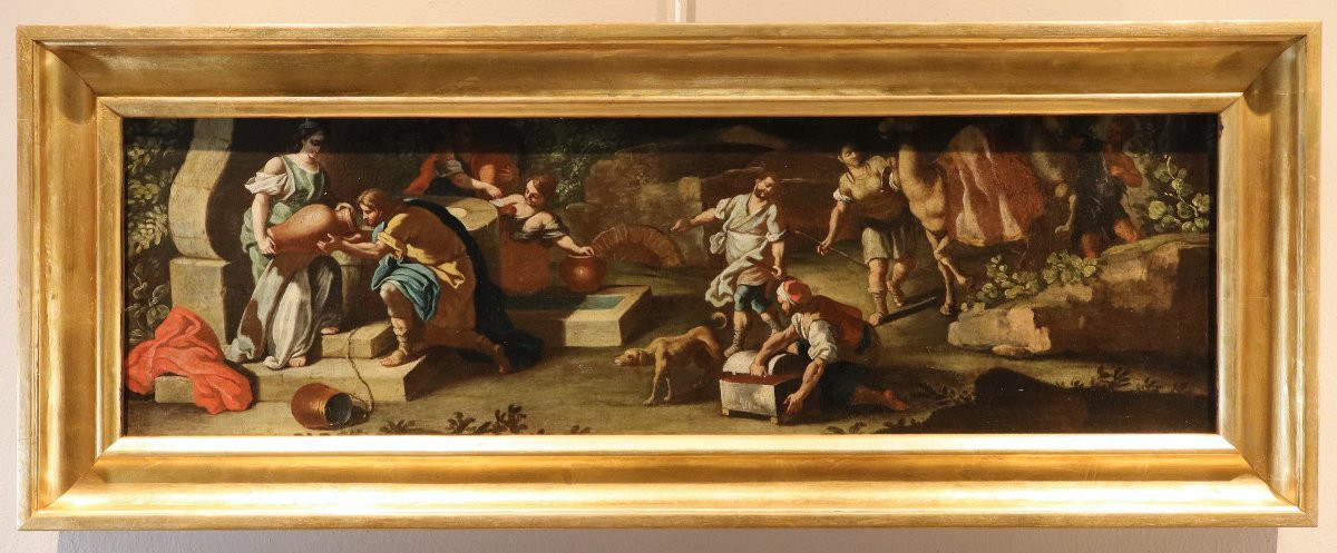 Rebecca al pozzo, Francesco de Mura (Napoli 1696 - Napoli 1782) bottega-photo-2