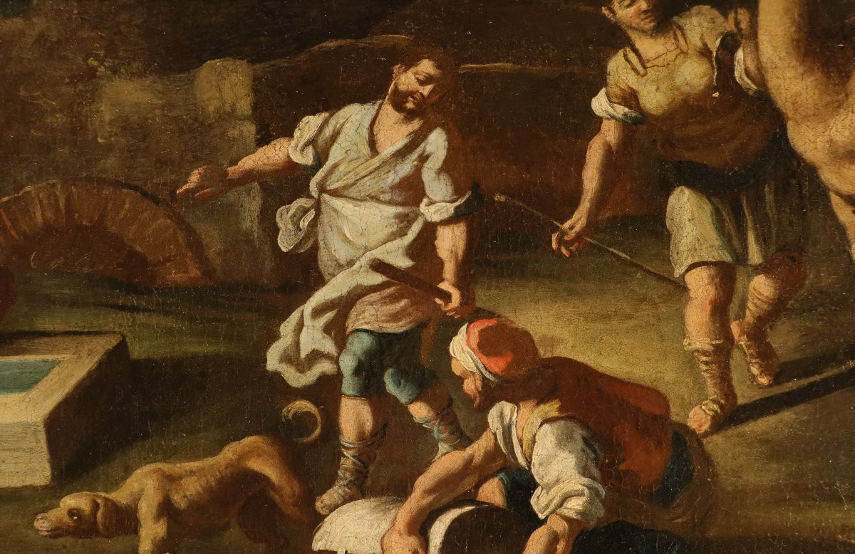 Rebecca al pozzo, Francesco de Mura (Napoli 1696 - Napoli 1782) bottega-photo-3