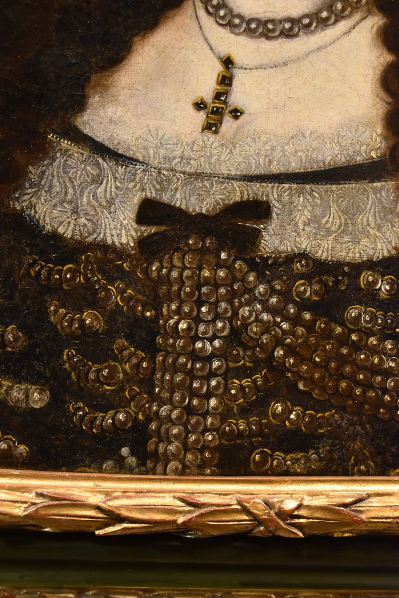 Ritratto della duchessa Vittoria Farnese d’Este, Jan van Gelder (Anversa 1621 – Modena 1685)-photo-4