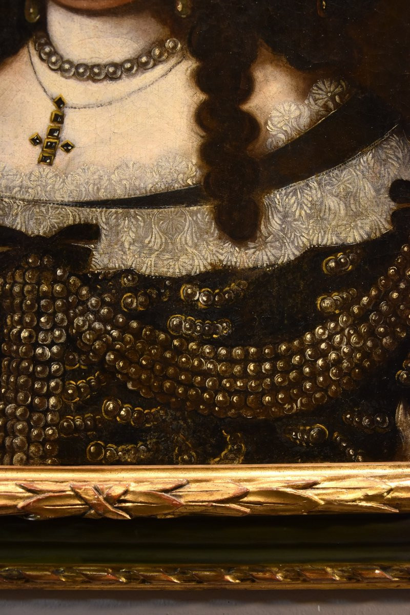 Ritratto della duchessa Vittoria Farnese d’Este, Jan van Gelder (Anversa 1621 – Modena 1685)-photo-5