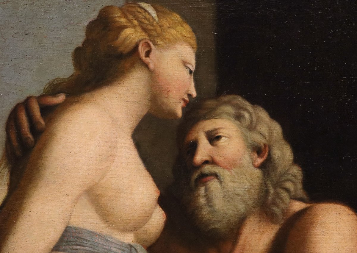 Giove e Giunone, Cerchia di Annibale Carracci (Bologna, 1560 - Roma, 1609)-photo-3