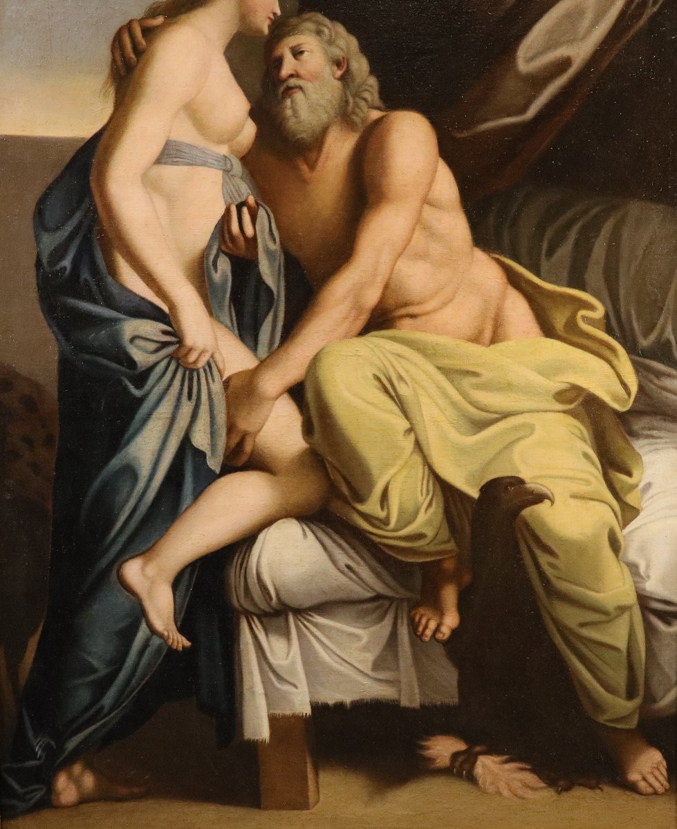 Giove e Giunone, Cerchia di Annibale Carracci (Bologna, 1560 - Roma, 1609)-photo-5