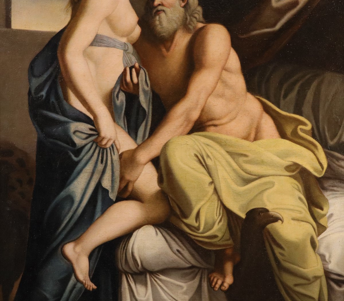 Giove e Giunone, Cerchia di Annibale Carracci (Bologna, 1560 - Roma, 1609)-photo-6