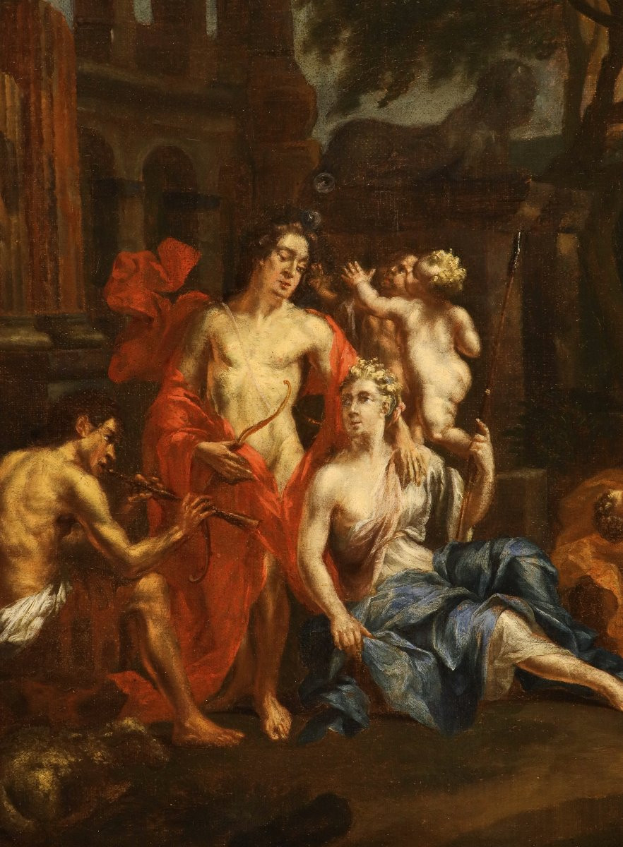 Le mythe d'Apollon et d'Issé, Gérard de Lairesse (Liège 1641 - Amsterdam 1711) atelier-photo-4