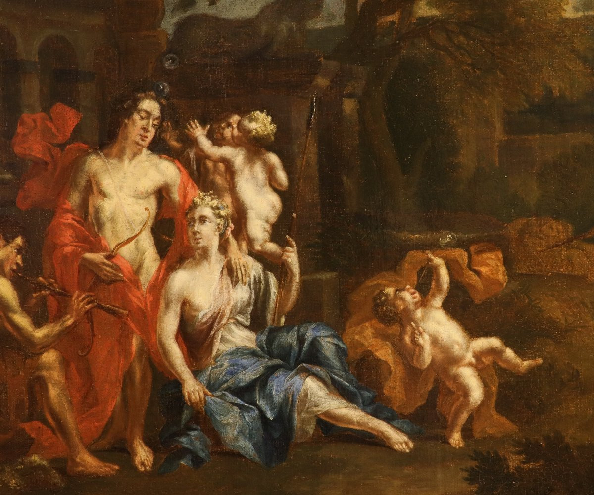 Le mythe d'Apollon et d'Issé, Gérard de Lairesse (Liège 1641 - Amsterdam 1711) atelier-photo-6