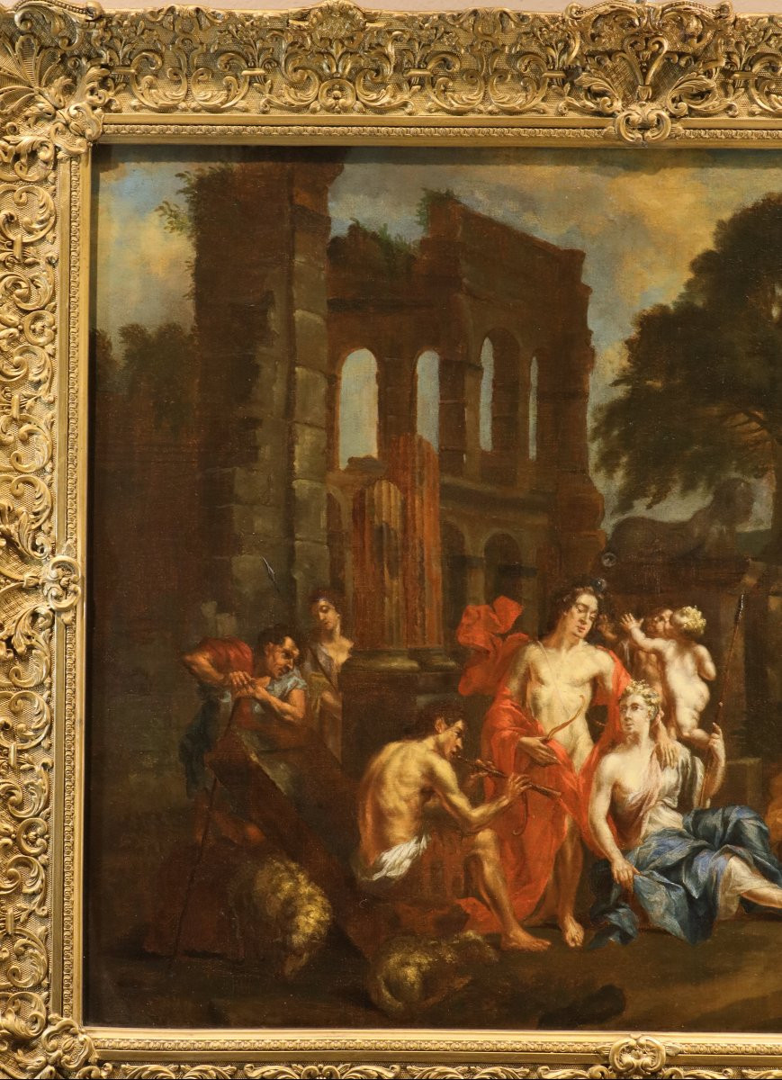 Le mythe d'Apollon et d'Issé, Gérard de Lairesse (Liège 1641 - Amsterdam 1711) atelier-photo-7