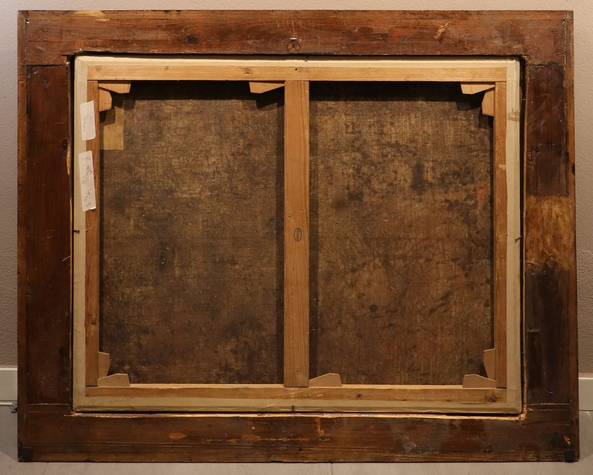 Paesaggio fantastico con Maria Maddalena, Paul Bril (Anversa, 1554 – Roma, 1626) Bottega di-photo-8